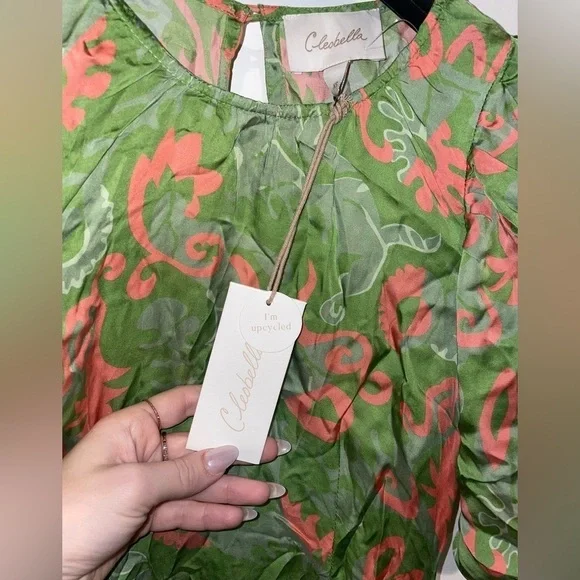 🔥 NWT 🔥 CLEOBELLA Revolve Kamila Mini Dress in Abstract Print Size XS 💕 - Picture 13 of 14